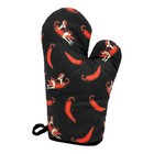 Thats Hot Oven Mitt Funny Adult  Pinup Spicy Red Pepper Novelty Kitchenware