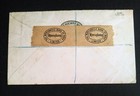 Very Rare 1948 Hong Kong    bank Cover    To England Unique    registered Label R1721j