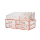 Zhiai Makeup Organizer Acrylic Cosmetic Storage Drawers And Jewelry Display Box 