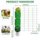 Electric Fence Netting  35 43  H   164 L  Portable Livestock Fencing For Sheep  C