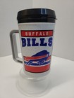 Vintage Buffalo Bills Coffee Beer Betras Mug Cup W  Lid 22 Oz  Used Nfl Football