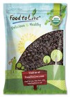 Organic Dried Unsweetened Sour Cherries - Pitted Cherry Fruit     By Food To Live