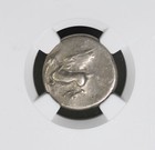 Corinthia  Corinth Ar Stater Pegasus Athena   4th Century Bc   Ngc Choice F 4 5