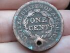 1851 Braided Hair Large Cent Penny- Vf xf Details