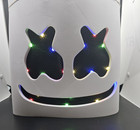 New Dj Marshmello Smile Rainbow Led Mask Eva Foam  Edc Halloween Costume