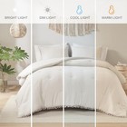  Comforter Set Queen - Boho Aesthetic Pom Fringe Full queen  90 w X 90 l Beige
