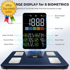Scale For Body Weight Smart  Digital Bathroom Body Fat Scales 500lbs For Bmi Mus