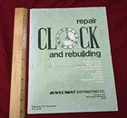 Rare Watchmaker s Estate Old  repair Clock And Rebuilding  Reference Book