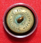 Rare Civil War Michigan State Militia Coat Button