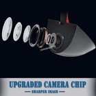 2pcs Car Door Side View Camera Blind Spot Mini Cam L r For Bus Truck Trailer Van