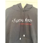 The Fighting Nerds Mma Team Hoodie Black Ufc Brazil Size Large G
