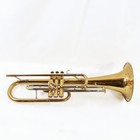 Rare Vintage Getzen 300 Series Frumpet  french Horn Trumpet Custom  W  Case mpc