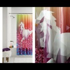 Unicorn Multicolor Chloride Free Peva Shower Curtain 70   x72    New