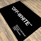 Off White Rug  Off White Decor Rug  Street Fashion Rug  Popular Carpet  Best Rug