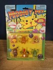 Vintage 90 s Pokemon Pikachu Prodigytransparent Translucent Figure Set New Rare