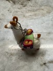 Peruvian Llama Keychain Handmade Excellent Pre-owned Condition 