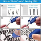 Electric Eraser  140 Eraser Refills  Electric Pencil Eraser Rechargeable For Art