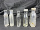 Antique Vtg Small Medicinal Bottle Lot Of 6 Hinds Cream Humphrey   s Veterinary 4 