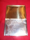 Vintage Lucky Strike Cigarette Tin Flat Fifties Old Tobacco Box Advertising Ad