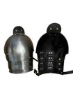 Medieval Steel Shoulder Armor Pauldrons Larp Silver Shoulders Cosplay Armor