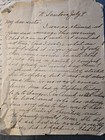 Vintage 1900s Mourning Letters Lot  3  - W  Scarborough Me  Wolfeboro Nh