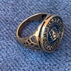 Antique Rare Ancient Viking Ring Bronze Artifact Authentic Stunning