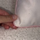 Tooth Fairy Pillow W  Pocket Envelope  White   Pink  Embroidered Fairy