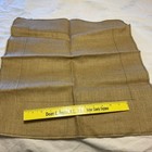 Vintage Rug Hooking Burlap Canvas 22  Sq With Outline 13 5  Square  No Pattern