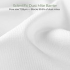 Faunna 600tc Cotton Duvet Cover - Dust Mite Proof  Oeko-tex  Microban  Zippered