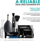 Deluxe Essentials Dslr Camera Cleaning Kit With 10 Aps-c Cleaning Swabs  Sensor 