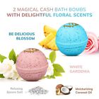 2 Set Bath Bombs With Cash Surprise Inside - Real Money Up To 100 Bill Inside
