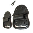 Pair Of Antique Style Cast Iron Bail Trunk Handles Pull Garden Sheds Gates