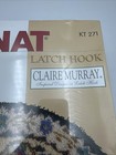 Latch Hook Rug Wall Art Kit  30    X 36    Country Cat Kt271  Bernat New Vntg Sealed