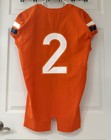 Nike Virginia Uva Cavaliers  2 Stevie Bracey Game Used Football Jersey Size 42
