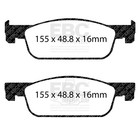 Ebc Front Yellowstuff Brake Pads Ate Dacia Sandero 1 5 15-20 High-performance
