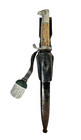 Original Ww2 German Stag Handled K98 Dress Bayonet  F w  Holler Frog  Knott