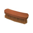 Beliz Imports Shoe Shine Brush -natural Color Hair Made For Light Shoes Or Boots