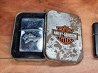 Vtg Zippo Lighters Harley Davidson And Uss Vincennes Cg-49