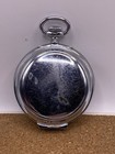 Rare Unusual Unique Antique Vintage Hoffritz Ny Swiss Alarm Pocket Watch - Runs 