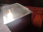 Vintage Steel  brass Box  Trinket  Cigarette  Stunning Unique Old Wood Lined  5 