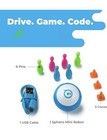 Sphero Mini - App-controlled Robotic Ball Games   Coding  Purple Model  M001 New