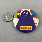 Vintage Mcdonald s Grimace Character 2 5  Round Pinback Button  61330