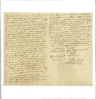 Fraktur German Cover Letter 1833 Lebanon Pa Wayne Oh Light