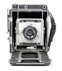 Graflex Special Crown Graphic 4x5 Camera W  135mm Lens   Film   Holders  no Rf  