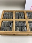 Vintage Printing Blocks Letters   Numbers Print Letterpress Ls-100