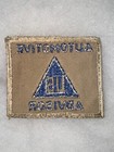 Us Military  automotive Advisor  Patch     Vintage Olive Tan Blue Triangle Design