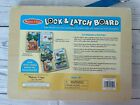 Melissa And Doug Latches And Locks Board Wooden Puzzle