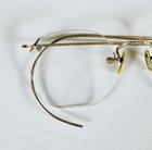 Vintage 1 10 12k Gold Filled Hexagon Eyeglasses Marked 1 10 12k Gf