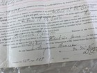 Homestead Land Grant 1892 President Benjamin Harrison Signed Oregon Seal Ds12