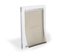Petsafe White Aluminum Large Dog cat Door For Entry Door  hpa11-11600 New